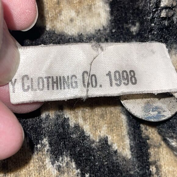 VTG 1998 County Clothing Co. Cheyenne Collection Western Jacket Sz M Aztec - Picture 7 of 9